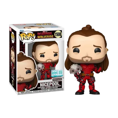 Deadpool 3 - Nicepool &amp; Dogpool Pop! Vinyl Figure (9500 Pieces Exclusive)