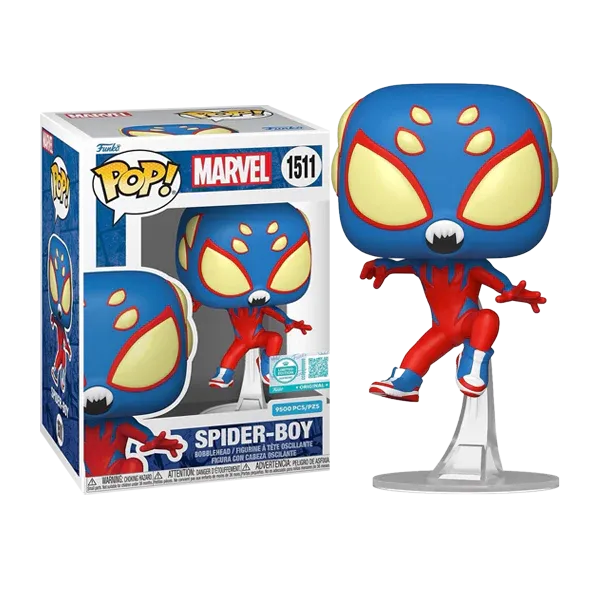 Marvel - Spider-Boy with Fangs Pop! Vinyl Figure (9500 Pieces Exclusive)