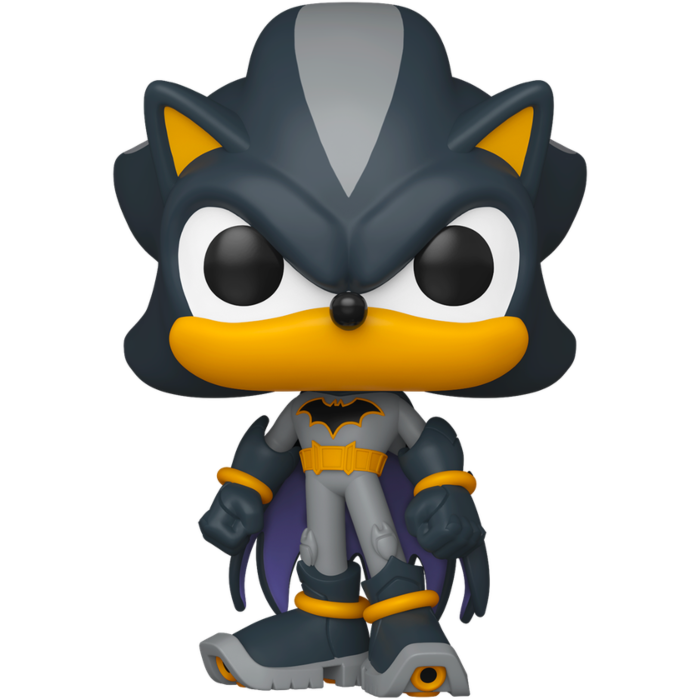 Pre-Order: Justice League x Sonic the Hedgehog - Shadow as Batman Pop! Vinyl Figure