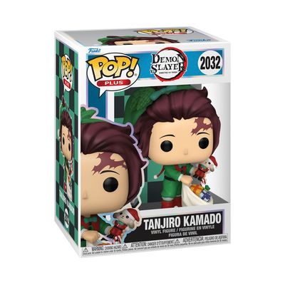Pre-Order: Demon Slayer - Tanjiro Kamado (Holiday) Pop! Plus Vinyl Figure