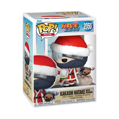 Pre-Order: Naruto - Kakashi Hatake with Pakkun (Holiday) Pop! Plus Vinyl Figure
