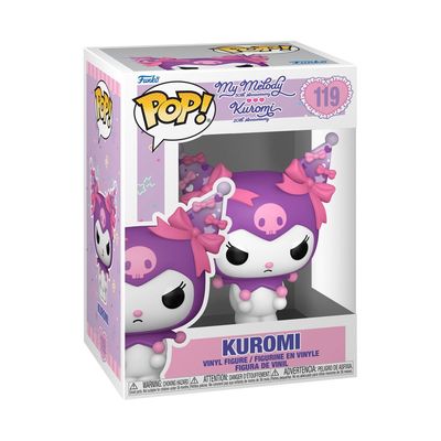 Pre-Order: Hello Kitty - Kuromi (Grumpy) 20th Anniversary Pop! Vinyl Figure