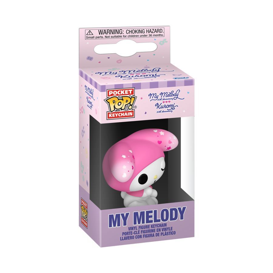 Pre-Order: Hello Kitty - My Melody Pop! 50th Anniversary Keychain