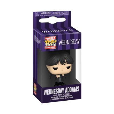 Pre-Order: Wednesday (TV) - Wednesday Addams (Coat) Pop! Keychain