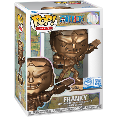 Pre-Order: One Piece - Franky Bronze Statue 25th Anniversary Pop! Plus Vinyl Figure