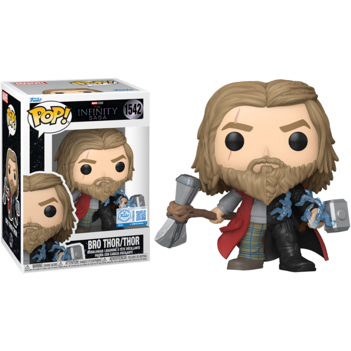 Pre-Order: Marvel: Split - Bro Thor/Thor Pop! Vinyl Figure