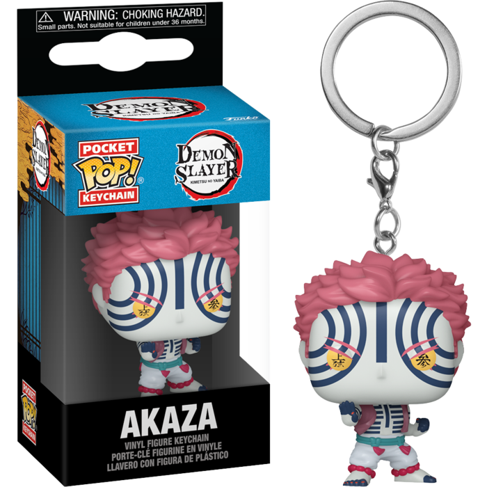 Pre-Order: Demon Slayer - Akaza Pocket Pop! Keychain