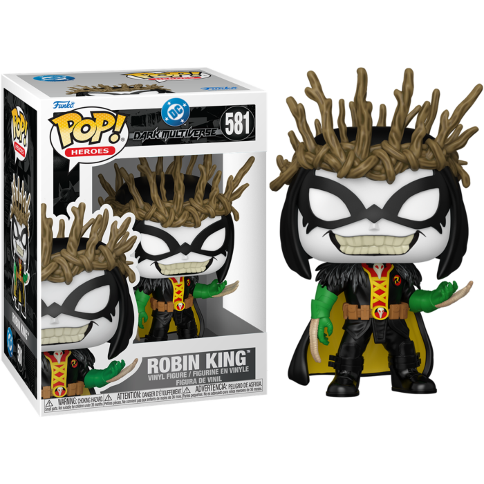Pre-Order: DC: Dark Multiverse - Robin King Pop! Vinyl Figure