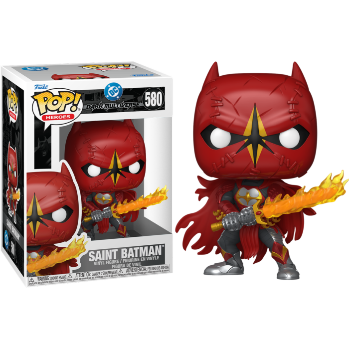Pre-Order: DC: Dark Multiverse - Saint Batman Pop! Vinyl Figure