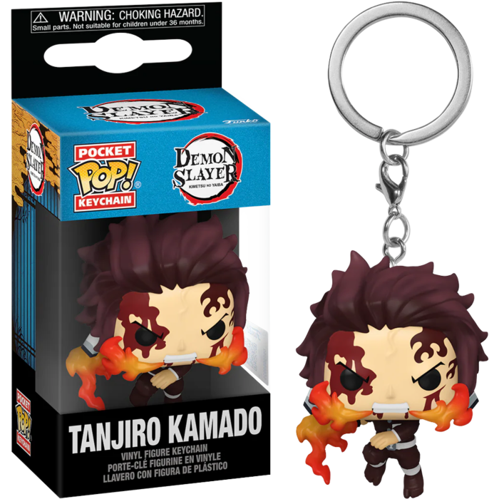 Pre-Order: Demon Slayer - Tanjiro (Dancing Flash) Pocket Pop! Keychain