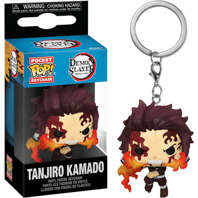 Pre-Order: Demon Slayer - Tanjiro (Dancing Flash) Pocket Pop! Keychain