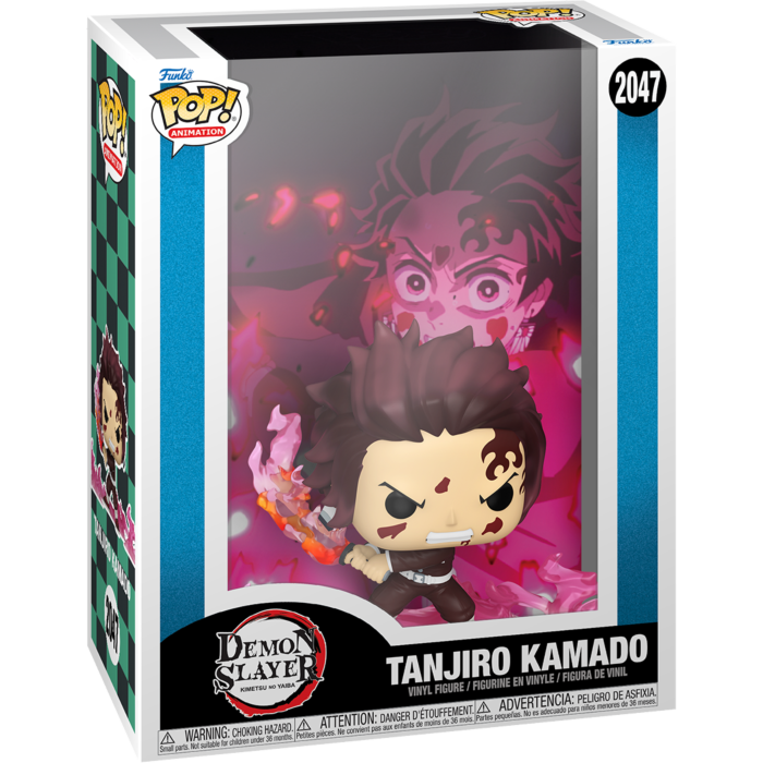 Pre-Order: Demon Slayer - Tanjiro Kamado Pop! Covers Vinyl Figure