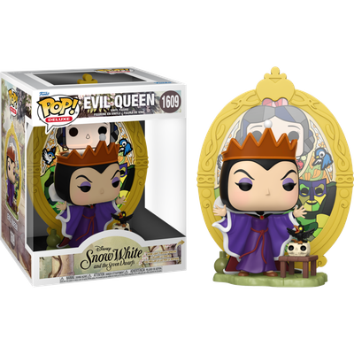 Pre-Order: Snow White and the Seven Dwarfs - Evil Queen (Stained Glass) Deluxe Pop! Vinyl Figure