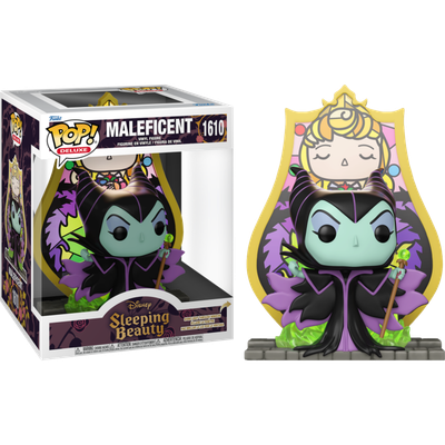 Pre-Order: Sleeping Beauty - Maleficent (Stained Glass) Deluxe Pop! Vinyl Figure