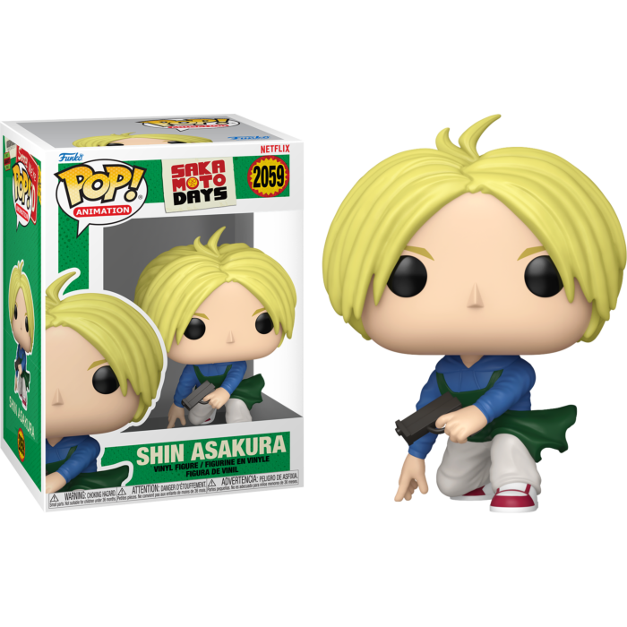 Pre-Order: Sakamoto Days - Shin Asakura Pop! Vinyl Figure