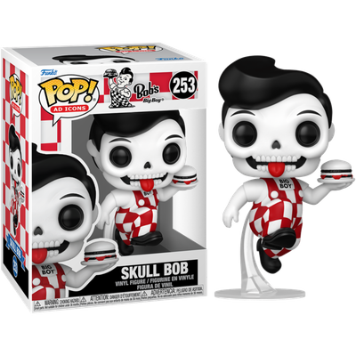 Ad Icons: Bob&#39;s Big Boy - Skull Bob Pop! Vinyl Figure