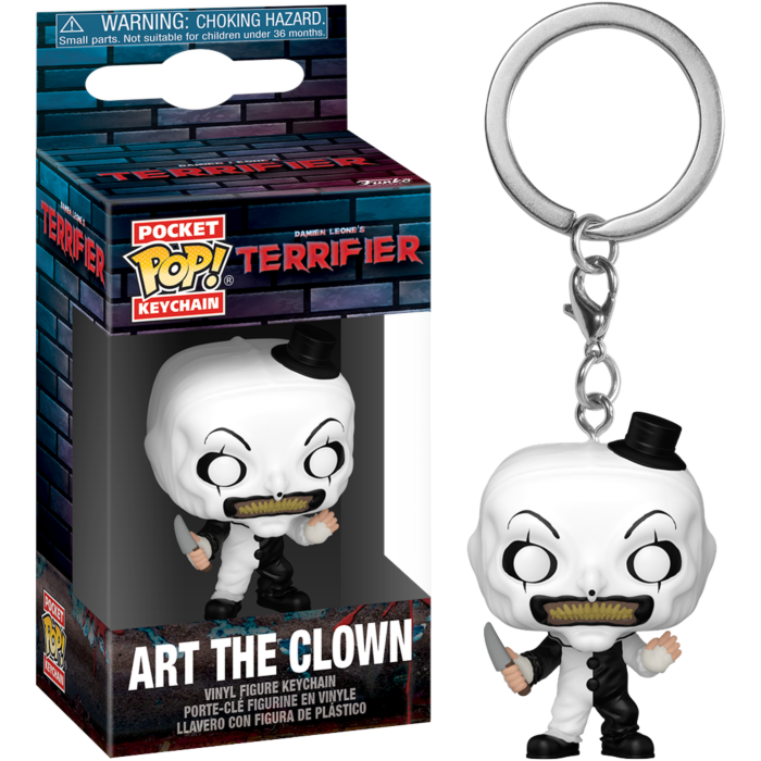 Pre-Order: Terrifier - Art the Clown Pocket Pop! Keychain