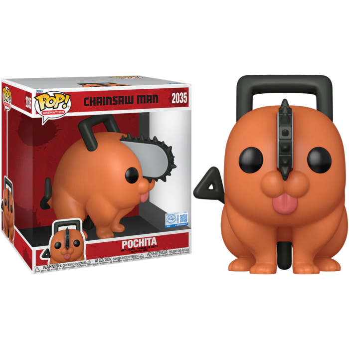 Pre-Order: Chainsaw Man - Pochita Jumbo 10&quot; Pop! Vinyl Figure