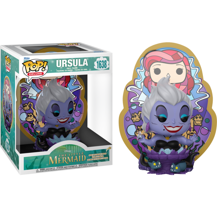 Pre-Order: The Little Mermaid - Ursula (Stained Glass) Deluxe Pop! Vinyl Figure