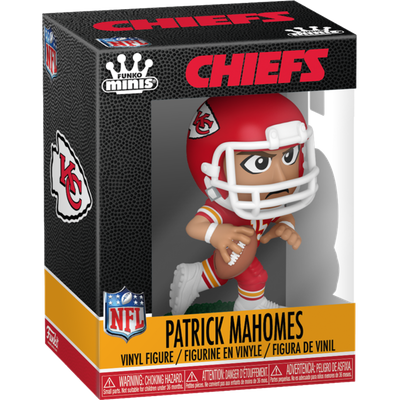 Pre-Order: NFL: Football - Funko Minis 3&quot; Vinyl Figure-   Patrick Mahomes of the Kansas City Chiefs