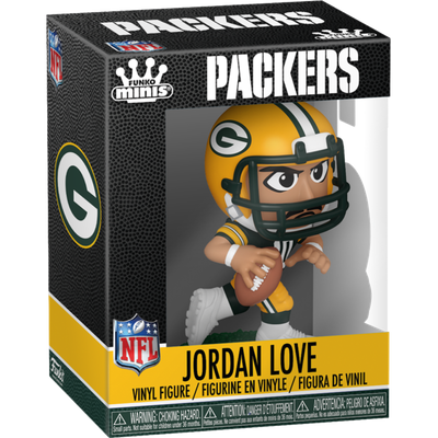 Pre-Order: NFL: Football - Funko Minis 3&quot; Vinyl Figure-  Jordan Love of the Green Bay Packers