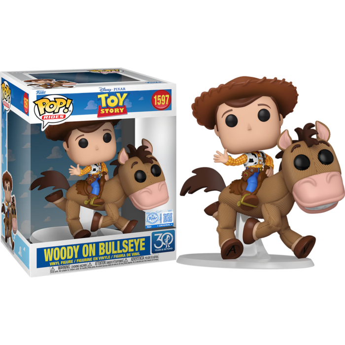 Toy Story - Woody on Bullseye Pop! Rides Vinyl Figure
