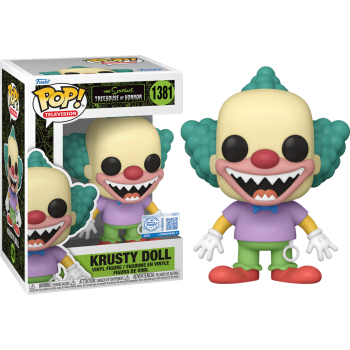 The Simpsons: Treehouse of Horror - Krusty Doll Pop! Vinyl Figure