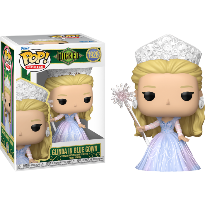 Pre-Order: Wicked: For Good (2025) - Glinda in Blue Gown Pop! Vinyl Figure