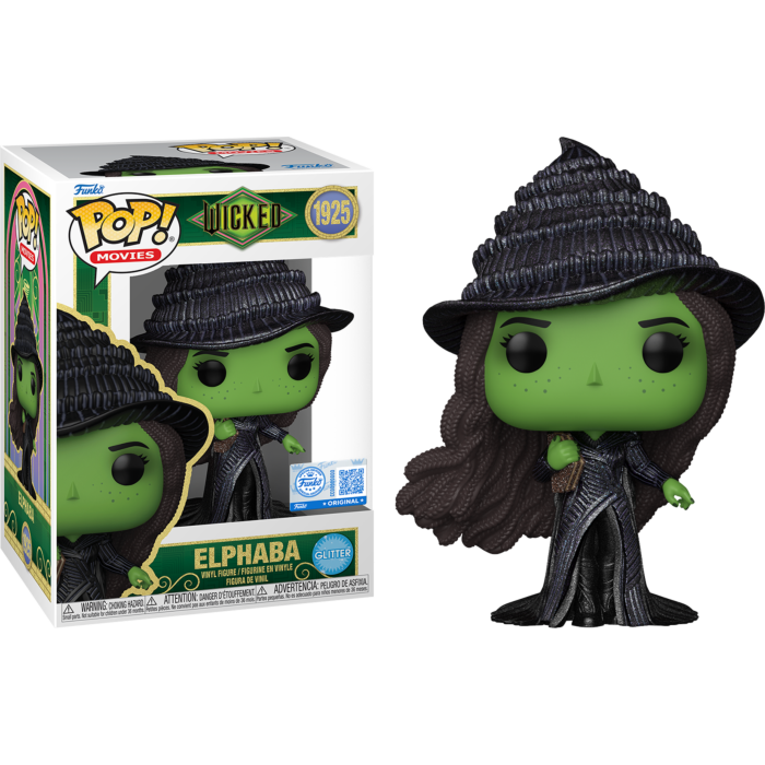 Pre-Order: Wicked: For Good (2025) - Elphaba Diamond Glitter Pop! Vinyl Figure