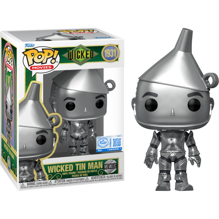 Pre-Order: Wicked: For Good (2025) - Wicked Tin Man Metallic Pop! Vinyl Figure