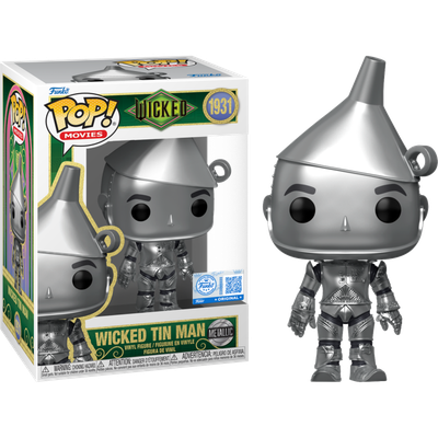 Pre-Order: Wicked: For Good (2025) - Wicked Tin Man Metallic Pop! Vinyl Figure