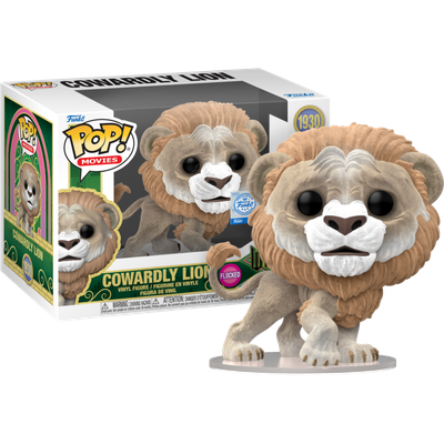 Pre-Order: Wicked: For Good (2025) - Cowardly Lion Flocked Pop! Vinyl Figure