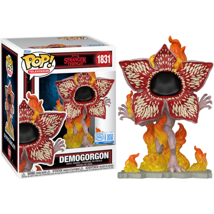 Pre-Order: Stranger Things - Demogorgon on Fire Premium Pop! Vinyl Figure