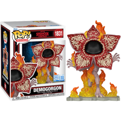 Pre-Order: Stranger Things - Demogorgon on Fire Premium Pop! Vinyl Figure