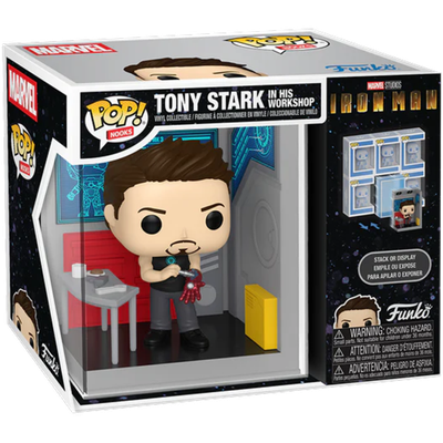 Pre-Order: Iron Man - Tony Stark in his Workshop Pop! Nook Vinyl Figure