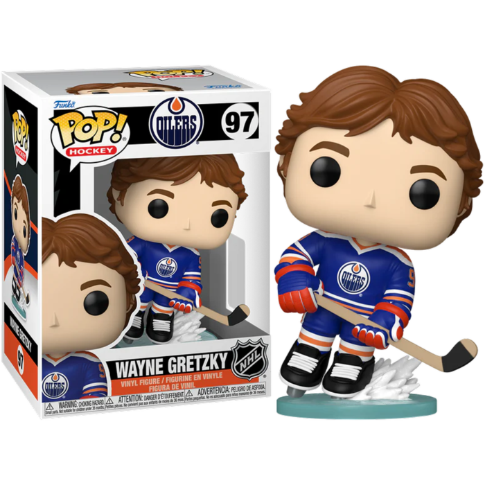 Pre-Order: NHL Hockey - Wayne Gretzky (Rookie) Edmonton Oilers Pop! Vinyl Figure