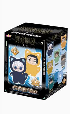 Top Toys Eaki - Jujutsu Kaisen Cat Ear Plush Blind Box (1 Random Box)
