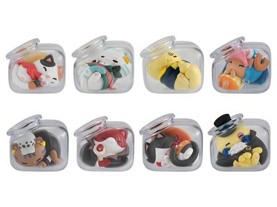 One Piece Mega Cat Project Good Night Nyan Piece Nyaan! (Cats Are Liquid) Box of 8 Figures