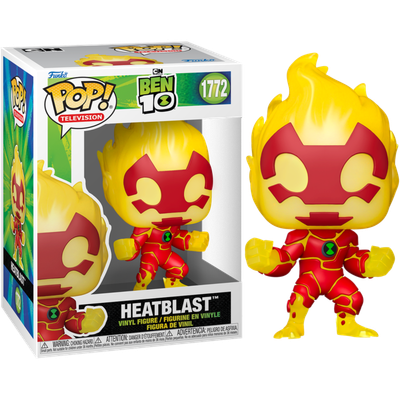 Pre-Order: Ben 10 - Heatblast Pop! Vinyl Figure