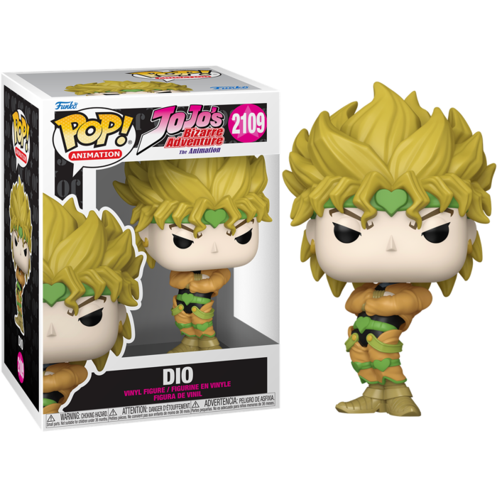 Pre-Order: JoJo&#39;s Bizarre Adventure - Dio Pop! Vinyl Figure