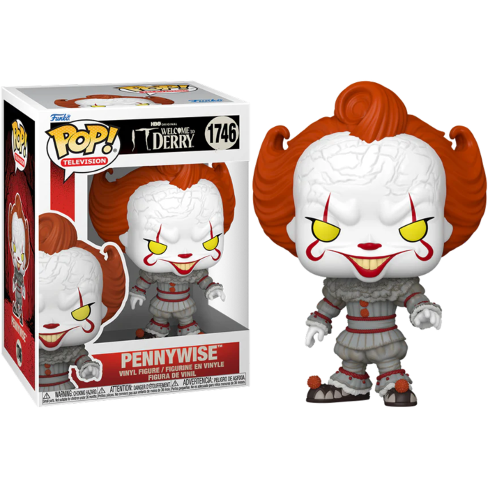 Pre-Order: It: Welcome to Derry - Pennywise Pop! Vinyl Figure