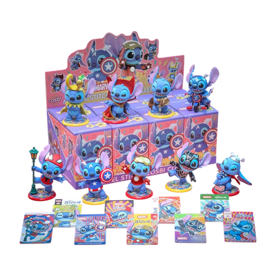 Pre-Order: Marvel Comics - Stitch as Marvel Characters Cosbi Collection (Case of 8 Boxes)
