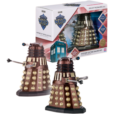 Doctor Who - History of the Daleks #21 &#39;Eve of the Daleks&#39; (2022) Collector Series 5.5&quot; Scale Action Figure 2-Pack