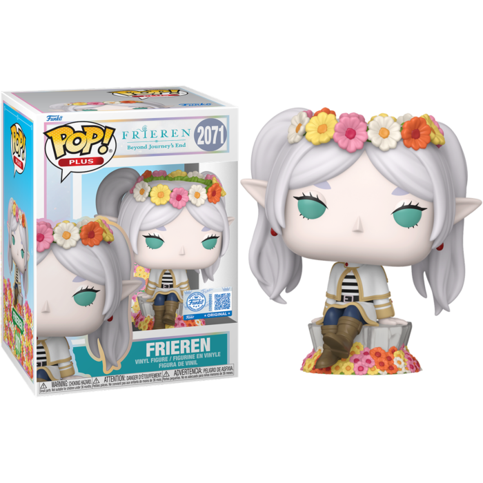 Pre-Order: Frieren: Beyond Journey&#39;s End - Frieren (Flower Crown) Pop! Vinyl Figure