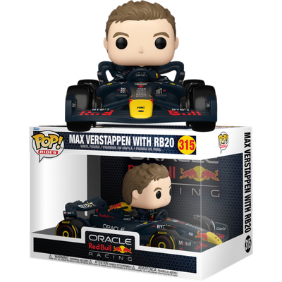 Formula 1 - Max Verstappen with RB20 (Oracle Red Bull Racing) Pop! Rides Vinyl Figure