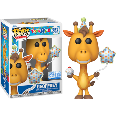Ad Icons: Toys R Us - Geoffrey the Giraffe (Birthday) Pop! Vinyl Figure
