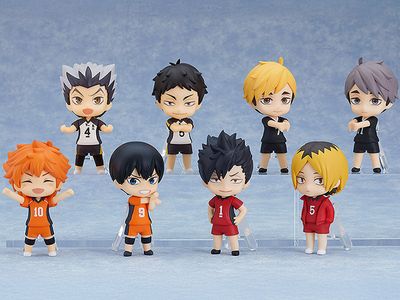 Haikyu!! Nendoroid Surprise Nationals Arc Boxed Set of 8 Figures with Random Accessories
