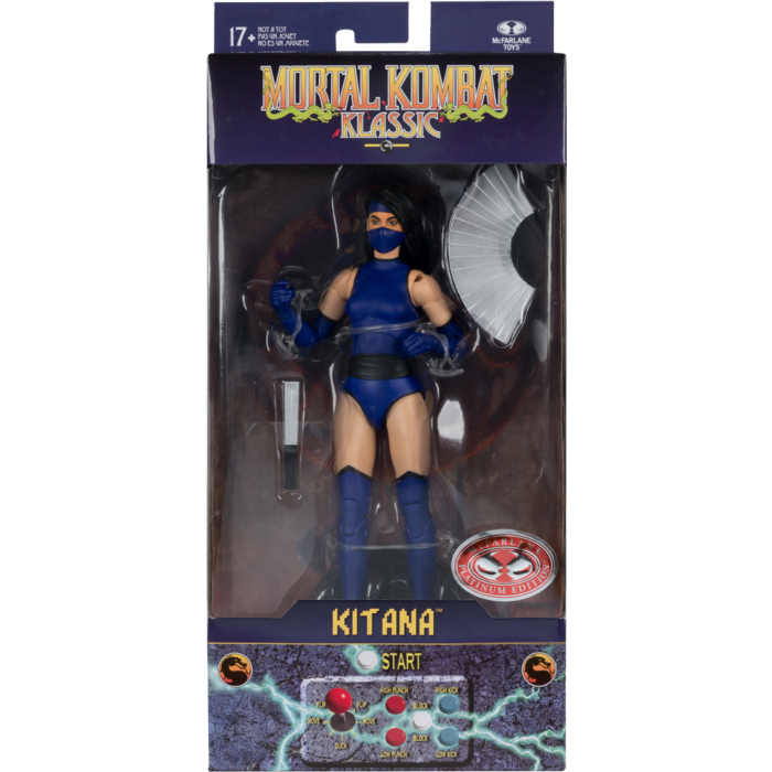 Mortal Kombat - Klassic Kitana Platinum Edition 7&quot; Scale Action Figure