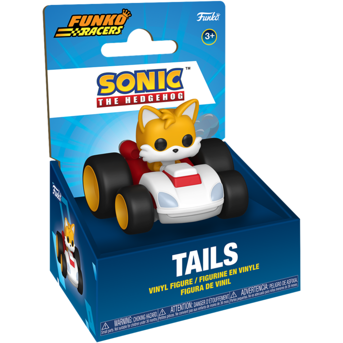 Pre-Order: Sonic the Hedgehog - Tails Pop! Funko Racers Vinyl Figure