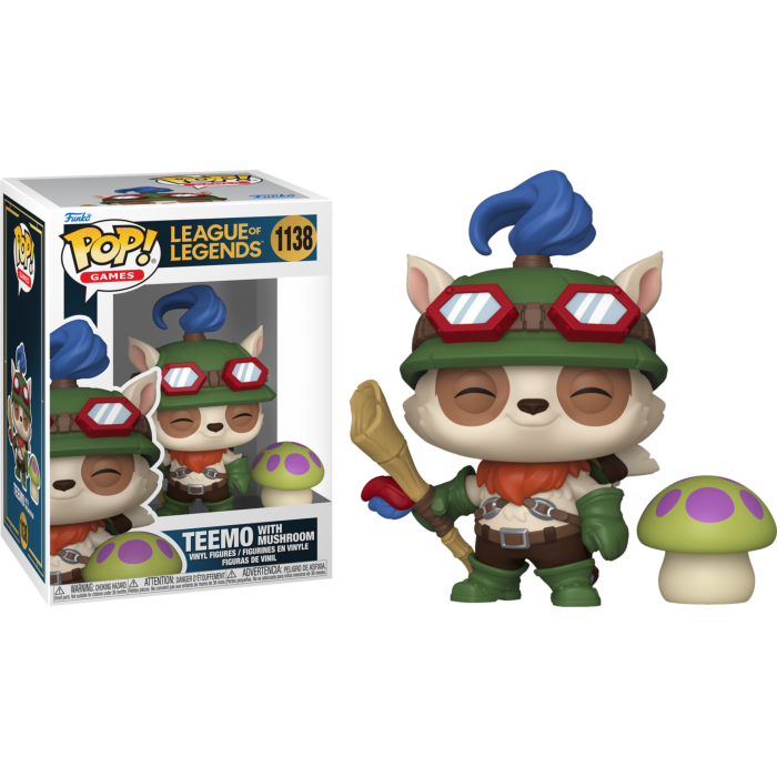 Pre-Order: League of Legends - Teemo with Mushroom Pop! Vinyl Figure